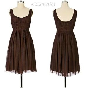 Anthropologie Moulinette Souers tulle dress 